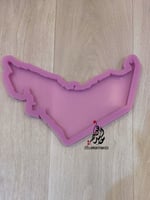 قالب خريطة الإمارات - توجد مقاسات