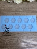 قالب وردة بعود