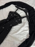 فستان سهرة انيق بتطريز راقي