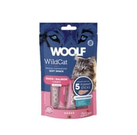 وولف مكافآت للقطط بنكهة البط والسالمون 14g*5