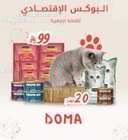 البوكس الاقتصادي للقطط الصغيرة