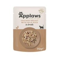 أبلاوز اظرف طعام رطب للقطط بنكهة الدجاج مع الأرز 7...