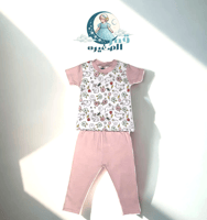 بجامة قطنية برسمة أرنب