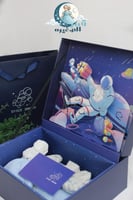 طقم هدايا فاخر مع بوكس 3D ( حلم الفضاء)