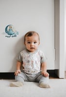 بجامة قطنية برسمة أرنب