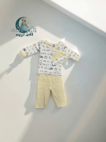 بجامة قطنية برسومات لطيفة متعددة القطع