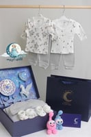 طقم هدايا فاخر مع بوكس 3D ( نجوم مضيئة)