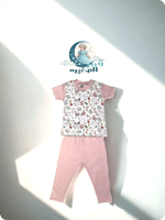 بجامة قطنية برسمة أرنب