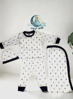 بجامة قطنية متعددة القطع