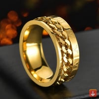 خاتم من الفولاذ المقاوم للصدأ