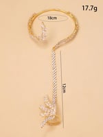 تألقي ورقة كريستال سوار فريدة من نوعها المياه الما...