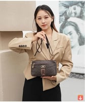 حقيبة 2025 السيدات الجديدة حقيبة كتف Crossbody