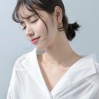 تعليق مخنق من الفضة مزينه بفصوص كرات جميله وانيقه