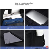 حقيبة ظهر عصرية للرجال بسيطة ومتعددة الاستخدامات،...