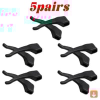 5 زوج/وحدة نظارات مضادة للانزلاق كم سيليكون الأذن...