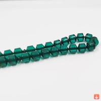 مسبحة إسلامي من الراتينج الأخضر للرجال