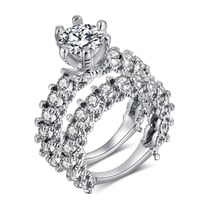 خاتم نسائي من الزيركون