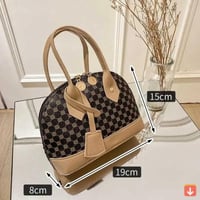 حقيبة يد على شكل صدفة من مادة الزهور للسيدات حقيبة...