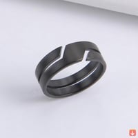 خواتم للزوجين Skyrim خاتم من الفولاذ المقاوم للصدأ...