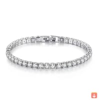 اساور سوار تألق S925 فضة فاخر