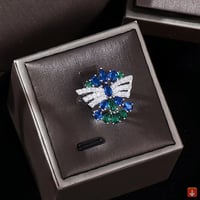 طقم مجوهرات المرأة الزفاف قلادة وحلق مجموعة مجوهرا...