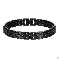 Vnox-أساور سلسلة أنيقة للرجال ، وصلات من الفولاذ ا...