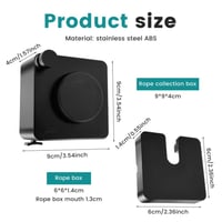 حبل غسيل قابل للسحب – بطول 13.7 قدم