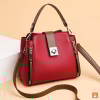 حقائب كتف دلو صغيرة للنساء الفاخرة مصمم بو الجلود...