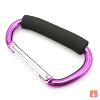 حلقة تسلق كبيرة لعربة الأطفال منظم من الألومنيوم ع...