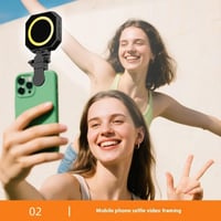 ضوء سيلفي مغناطيسي صغير