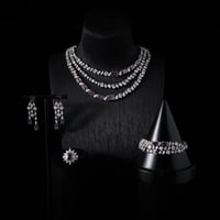 طقم مجوهرات فاخر 4 قطع