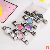 ساعة كوارتز للأطفال من الفولاذ المقاوم للصدأ ، الأ...