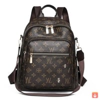 حقيبة ظهر نسائية عصرية ذات سعة كبيرة من البولي يور...