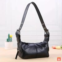 حقيبة نسائية نمط جلدي