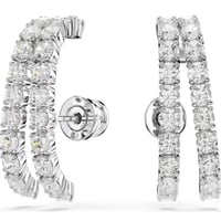 قلادة على شكل قلب مع أقراط كريستال لؤلؤية وسوار مج...