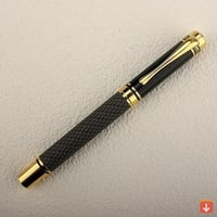 قلم حبر معدني منسوج من القماش عالي الجودة