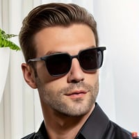 الموضة الكلاسيكية الاستقطاب الرجال مربع النظارات ا...