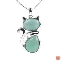 القلائد الحجر الطبيعي الوردي الكوارتز المعلقات للن...