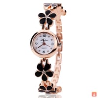 موضة الساعات الصغيرة النساء الفاخرة حجر الراين زهر...