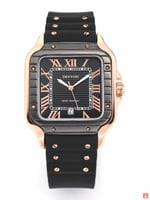 ساعة DENVOSI كوارتز رجالية من السيليكون مقاومة للم...