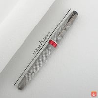 قلم حبرJinhao شبكة الأسطوانة القلم السلس 0.7 مللي...