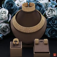 طقم ذهبي تقليد موديلات الشهيره