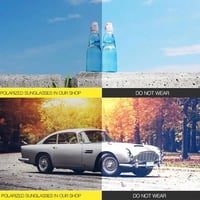 نظارات شمسية مستقطبة من Okuma UV400 للرجال والنساء...