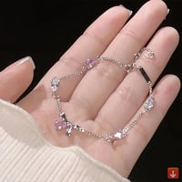 925 فضة الماس القوس زركونيا سوار