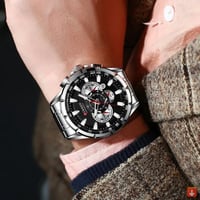 ساعة يد كوارتز مقاومة للماء من KAT-WACH رياضي