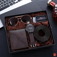 صندوق هدايا للرجال ساعة إبداعية aautomtic مشبك حزا...