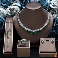 طقم مناسبات فاخر من الزركون