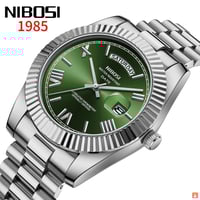 ساعة رجالية NIBOSI ا كوارتز المقاوم للصدأ للرجال ع...