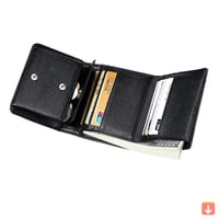 محفظة مشرق أزياء المرأة جلد البقر المحفظة المضادة...