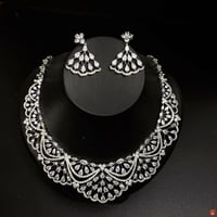 طقم زركون تقليد الماس